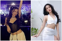 Hot girl Ngọc Thảo tự tin mặc nội y giữa chốn đông người