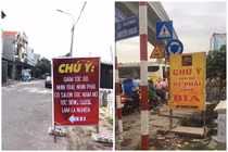Hài hước biển quảng cáo chỉ dẫn khiến người đi đường "choáng váng"