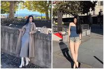 Hot girl Hà thành chăm diện đồ bó sát từ khi yêu Quang Hải