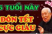 5 tuổi này trúng số đổi đời chuyển mình giàu có, 1 tuổi đỏ Tình -Tiền