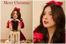Nữ streamer người Tày tung bộ ảnh đón Giáng Sinh cực dễ thương