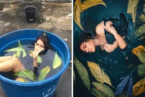 Dân tình ngã ngửa với hậu trường của những bức ảnh "so deep"