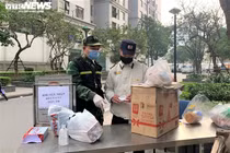 Quy trình tiếp nhận nhu yếu phẩm cho cư dân nhà T6 Times City bị phong tỏa