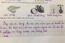 Viết văn nói về bố, cô bé khiến dân mạng ôm bụng cười