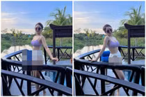 Diện bikini, hot girl Trâm Anh được netizen khen vì điều này
