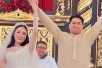 Toàn cảnh đám cưới hào môn của em chồng Tăng Thanh Hà