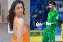 Phản ứng của thủ môn Tấn Trường khi được Trương Quỳnh Anh “tỏ tình”