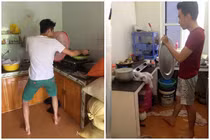 Ngày 8/3 cánh đàn ông “tay dao tay thớt” phục vụ chị em