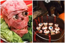 Netizen "hồn vía lên mây" với món ăn kinh dị ngày Halloween