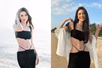 Khoe ảnh ở biển, “ma nữ” Thái Lan” chứng minh vòng eo bất bại