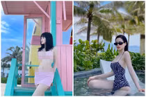 Cựu hot girl Tâm Tít khoe dáng nuột, thế hệ 2K chạy theo dài