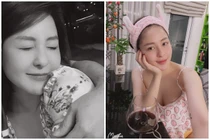 Để lộ cánh tay lạ, hot girl Trâm Anh khiến netizen đồn đoán xôn xao