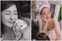 Để lộ cánh tay lạ, hot girl Trâm Anh khiến netizen đồn đoán xôn xao