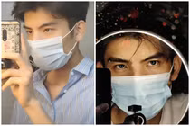 Hot boy khẩu trang xứ Trung bất ngờ bị "bóc mẽ" nhan sắc thật 