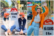 Nhổ cộc mốc Km0 ở Hà Giang, phượt thủ tiếc ngẩn ngơ 