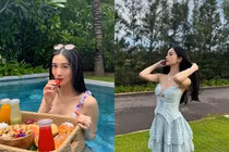 “Hot girl trà sữa” được hâm mộ ở Thái Lan nhờ vẻ gợi cảm