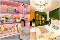 Phòng ngủ xịn như khách sạn của 3 ái nữ Đoàn Di Băng