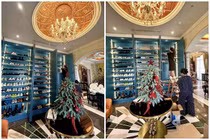 “Nữ đại gia quận 7” vô tình lộ tủ giày hiệu cao như núi