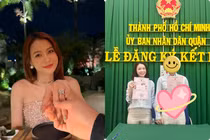 Hot girl 100 tỷ khoe kết hôn, danh tính ông xã gây tò mò