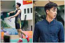 Ngoại hình hút mắt của “hoàng tử cầu lông” tại SEA Games 31