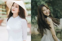 "Thiên thần áo trắng" sở hữu nhan sắc khiến bao chàng điêu đứng