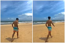 Đoàn Văn Hậu khoe “ảnh nóng” trên biển, thân hình làm netizen mê đắm