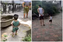 Những cặp cha con chứng minh mẹ không thoát kiếp “đẻ thuê“