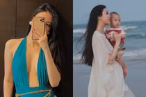 Tháng cuối thai kì, cựu tiếp viên hàng không khoe body đẹp khó tin