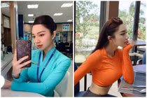 Rời đồng phục, nữ tiếp viên hàng không khoe trọn body “trời ban”