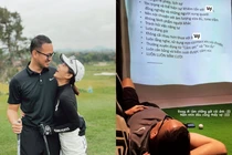 “Nổ mắt” ghen tị với pha nịnh vợ của ông xã MC Thu Hoài