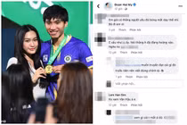 Việt Nam thắng Malaysia, bạn gái Đoàn Văn Hậu bị mỉa mai