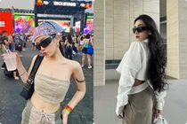 Hot girl Việt lên báo Trung khoe khung xương đáng điểm 10