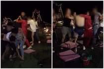 CĐM ghê rợn màn đánh ghen lột đồ giữa quán cafe tại Ba Vì 