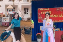 Điểm mặt hai cô giáo xinh đẹp “đốn tim” CĐM trong tháng 10