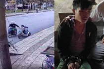 Cướp tiền và điện thoại của người khuyết tật bán vé số