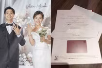 Đám cưới Công Phượng: Loạt thiệp mời thời 4.0 có 1-0-2