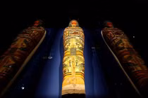 Phát hiện 3 xác ướp Ai Cập nằm trong nhau