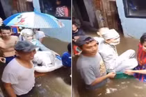 Màn rước dâu bá đạo, cả phố “cười lăn“ vì điều này