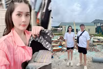 “Nữ đại gia quận 7” khoe cả balo tiền đi từ thiện 