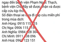 Sự thật 8 số ĐT hỗ trợ cấp cứu COVID-19 ở TP HCM