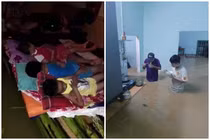 Dân mạng khó cầm nước mắt trước tình hình lũ lụt miền Trung