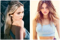 Hai “bé gái đẹp nhất thế giới” nổi tiếng nhờ dậy thì thành công