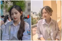 Nữ sinh Hà thành cười một cái khiến ai cũng phải “say nắng“