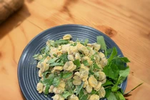 Ông bố 8X chia sẻ cách làm nộm ngao thính cực ngon 