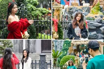 Khung cảnh Giáng sinh sớm lung linh ở Nhà thờ Lớn