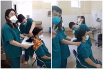 Nữ bác sĩ bệnh viện Đà Nẵng cắt tóc “quyết chiến” COVID-19 gây xúc động
