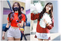 “Nữ thần cổ vũ” mặc gợi cảm khiến triệu người hâm mộ trầm trồ