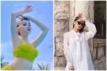 Du lịch đầu năm, nữ MC VTV khoe vóc dáng "đỉnh của chóp"