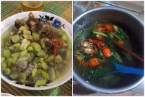 Khiếp đảm bát canh "đi vào lòng đất" nhìn thôi khỏi muốn động đũa