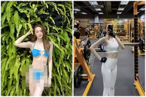 Diện nội y bé xíu, chị Thiều Bảo Trâm khiến netizen mê mẩn